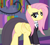 Size: 3326x2963 | Tagged: safe, artist:shutterflyeqd, imported from derpibooru, fluttershy, pegasus, pony, fake it 'til you make it, butt, clothes, female, flutterbutt, fluttergoth, goth, manehattan, mare, plot, rarity for you, sexy, show accurate, show accurate porn, solo, stupid sexy fluttershy