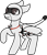 Size: 390x457 | Tagged: safe, artist:nootaz, imported from derpibooru, oc, oc only, oc:seasprite, original species, plane pony, pony, commission, lockheed corporation, p-3 orion, plane, raised hoof, simple background, transparent background