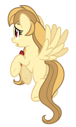 Size: 3000x5025 | Tagged: safe, artist:estories, imported from derpibooru, oc, oc:alice goldenfeather, pegasus, pony, female, flying, high res, mare, simple background, transparent background, vector