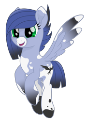 Size: 6120x8600 | Tagged: safe, artist:joemasterpencil, imported from derpibooru, oc, oc only, oc:jet, pegasus, pony, absurd resolution, female, flying, mare, movie accurate, simple background, smiling, solo, transparent background, vector