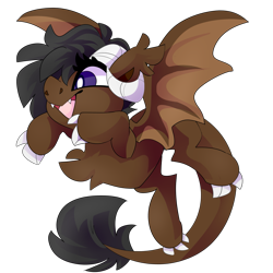 Size: 2399x2400 | Tagged: safe, artist:nekosnicker, imported from derpibooru, oc, oc:onyx quill, dracony, hybrid, kirin, claws, simple background, transparent background, wings