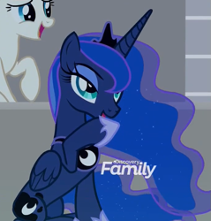 Size: 603x631 | Tagged: safe, imported from derpibooru, screencap, princess luna, rainbow stars, horse play, cropped, laughing, raised hoof