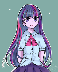 Size: 950x1175 | Tagged: safe, artist:whiskyice, imported from derpibooru, twilight sparkle, equestria girls, female, solo