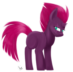 Size: 562x552 | Tagged: safe, artist:yourbestnightmaree, imported from derpibooru, tempest shadow, pony, my little pony: the movie, blank flank, female, misplaced leg, simple background, solo, transparent background