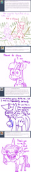 Size: 1280x7001 | Tagged: safe, artist:adorkabletwilightandfriends, imported from derpibooru, amethyst star, lily, lily valley, sparkler, spike, twilight sparkle, alicorn, earth pony, pony, unicorn, ask adorkable twilight, ask adorkable twilight and friends, adorkable twilight, beard, facial hair, female, fishing, hoers, lips, nightmare fuel, solo, stylistic suck, teeth, twilight sparkle (alicorn), vegetarian, wide eyes