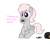 Size: 1539x1392 | Tagged: safe, artist:darkstorm619, imported from derpibooru, oc, oc only, oc:violet, dialogue, equal cutie mark, equality, equality mark, female, happy, hat, joke, messy mane, raised hoof, simple background, solo, thanks, transparent background, ushanka