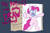 Size: 1500x1000 | Tagged: safe, artist:heir-of-rick, imported from derpibooru, pinkie pie, earth pony, pony, bipedal, censored, censored vulgarity, chalkzone, dialogue, female, grawlixes, mare, mask, snaponka, snappy pie, solo