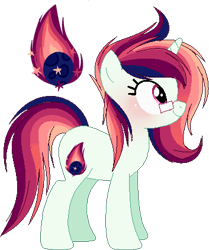 Size: 353x422 | Tagged: safe, artist:6-fingers-lover, imported from derpibooru, oc, oc only, oc:fireball, pony, unicorn, base used, female, glasses, magical lesbian spawn, mare, offspring, parent:rainbow dash, parent:twilight sparkle, parents:twidash, simple background, solo, transparent background