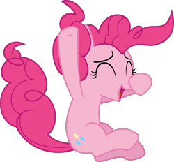 Size: 5008x4649 | Tagged: safe, artist:jhayarr23, imported from derpibooru, pinkie pie, the maud couple, absurd resolution, female, simple background, transparent background, vector