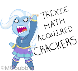 Size: 3300x3000 | Tagged: safe, artist:mobubbles, imported from derpibooru, trixie, equestria girls, boots, chibi, clothes, crackers, cute, female, food, hoodie, no pupils, peanut butter, peanut butter crackers, sharp teeth, shoes, simple background, skirt, sweater, teeth, text, that human sure does love peanut butter crackers, transparent background