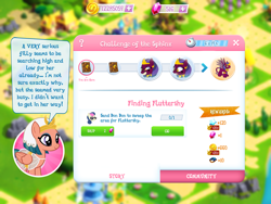 Size: 2048x1536 | Tagged: safe, imported from derpibooru, bon bon, somnambula, sphinx (character), sphinx, game, game screencap, gameloft, ponyville