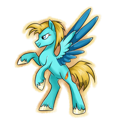 Size: 1500x1500 | Tagged: safe, artist:sapphirescarletta, imported from derpibooru, oc, oc only, oc:dusk flare, pegasus, pony, digital art, male, request, requested art, simple background, solo, spread wings, stallion, transparent background, wings