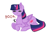 Size: 949x623 | Tagged: safe, artist:pocketraven, imported from derpibooru, twilight sparkle, alicorn, pony, bookhorse, doodle, female, solo, twilight sparkle (alicorn)