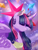 Size: 2000x2600 | Tagged: safe, artist:cloureed, imported from derpibooru, twilight sparkle, alicorn, pony, curved horn, eyes closed, female, horn jewelry, lightly watermarked, queen twilight, solo, twilight sparkle (alicorn), watermark