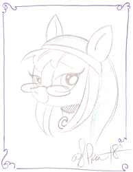 Size: 847x1089 | Tagged: safe, artist:andypriceart, imported from derpibooru, oc, oc:phoebe, bust, nun