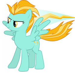 Size: 900x872 | Tagged: safe, imported from derpibooru, lightning dust, pegasus, pony, female, simple background, solo, spread wings, transparent background, wings