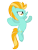 Size: 900x1200 | Tagged: safe, artist:ponylove-aka-fler, imported from derpibooru, lightning dust, pegasus, pony, female, simple background, solo, transparent background