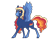 Size: 2000x1600 | Tagged: safe, artist:jackiebloom, imported from derpibooru, oc, oc only, oc:fire aurora, pegasus, pony, colored wings, female, mare, multicolored wings, offspring, parent:princess cadance, parent:shining armor, parents:shiningcadance, simple background, solo, transparent background