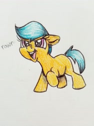 Size: 3024x4032 | Tagged: safe, artist:smirk, imported from derpibooru, oc, oc only, pony, foal, request, solo, traditional art