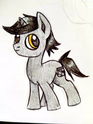 Size: 3024x4032 | Tagged: safe, artist:smirk, imported from derpibooru, oc, oc only, pony, request, solo, traditional art