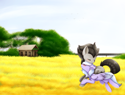 Size: 6000x4547 | Tagged: safe, artist:eloise-chan, imported from derpibooru, oc, oc only, oc:forged steel, oc:glitter jewel, earth pony, pegasus, pony, absurd resolution, jeweel, shipping
