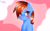 Size: 2600x1600 | Tagged: safe, artist:shan3ng, imported from derpibooru, oc, oc only, oc:riksha, pegasus, pony, bust, female, mare, portrait, solo