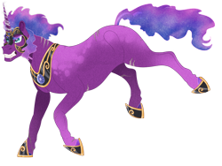 Size: 1176x886 | Tagged: safe, artist:bijutsuyoukai, imported from derpibooru, oc, oc only, pony, unicorn, armor, magical lesbian spawn, male, offspring, parent:princess celestia, parent:tempest shadow, parents:tempestia, simple background, solo, stallion, transparent background