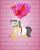 Size: 1024x1280 | Tagged: safe, artist:aha-mccoy, imported from derpibooru, oc, oc only, oc:ross mclovin, earth pony, pony, nopony-ask-mclovin, animated, arrow, ask, balloon, beard, bow (weapon), bow and arrow, clothes, costume, cupid, facial hair, floating, glasses, heart arrow, male, pointy ponies, solo, stallion, tumblr, weapon