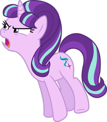 Size: 4706x5358 | Tagged: safe, artist:hendro107, imported from derpibooru, starlight glimmer, pony, unicorn, the cutie re-mark, .svg available, absurd resolution, female, mare, open mouth, simple background, solo, transparent background, vector