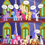 Size: 1000x1000 | Tagged: safe, imported from derpibooru, applejack, fluttershy, pinkie pie, rainbow dash, rarity, twilight sparkle, alicorn, earth pony, pegasus, pony, unicorn, 20th century fox, alice, alice in wonderland, anastasia, anastasia nikolaevna romanova, beauty and the beast, belle, bipedal, comic, disney, disney princess, don bluth, hilarious in hindsight, mane 6 interests (tv edition), mane six, meme, misspelling, one of these things is not like the others, peter pan, princess aurora, princess tiana, sleeping beauty, the princess and the frog, tiana, twilight sparkle (alicorn), wendy darling