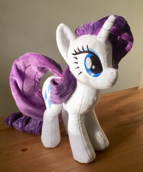 Size: 2328x2792 | Tagged: safe, artist:pastelblueunicorn, imported from derpibooru, rarity, pony, female, irl, photo, plushie