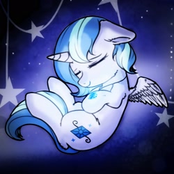 Size: 1864x1864 | Tagged: safe, artist:rikadiane, imported from derpibooru, oc, oc only, oc:rika diane, alicorn, pony, female, mare, sleeping, solo