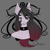 Size: 1000x1000 | Tagged: safe, artist:ohflaming-rainbow, imported from derpibooru, oc, oc only, oc:yukki, anthro, bust, female, portrait, solo