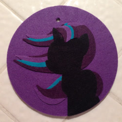 Size: 2082x2082 | Tagged: safe, artist:one-violet-rose, imported from derpibooru, starlight glimmer, pony, unicorn, female, ornament, solo, traditional art