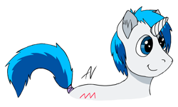 Size: 3000x1800 | Tagged: safe, artist:atlasthefox, imported from derpibooru, oc, oc only, oc:supersaw, pony, unicorn, tail wrap