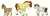 Size: 6128x1936 | Tagged: safe, artist:earthsong9405, imported from derpibooru, hondo flanks, igneous rock pie, oc, oc:hard cider, earth pony, horse, pony, unicorn, applejack's dad, blaze (coat marking), cloven hooves, cowboy hat, facial hair, father, hat, headcanon, hilarious in hindsight, long description, male, moustache, necktie, raised hoof, raised leg, realistic anatomy, realistic horse legs, socks (coat marking), socks (coat markings), stallion, stetson, straw in mouth, trio, unshorn fetlocks
