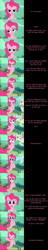 Size: 2000x10490 | Tagged: safe, artist:mlp-silver-quill, imported from derpibooru, pinkie pie, princess skystar, earth pony, pony, seapony (g4), comic:pinkie pie says goodnight, my little pony: the movie, comic, embarrassed, fin, finland, hooves on hips, proud, seaponified, seapony pinkie pie, species swap, underwater, whispering