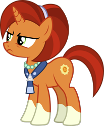 Size: 2467x3000 | Tagged: safe, artist:семена мертвых, imported from derpibooru, stellar flare, pony, unicorn, the parent map, clothes, coat markings, female, jewelry, mare, necklace, pearl necklace, scarf, simple background, socks (coat marking), socks (coat markings), solo, transparent background, vector