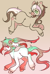 Size: 934x1400 | Tagged: safe, artist:fursalot, imported from derpibooru, oc, oc only, earth pony, pony, flower, flower in hair, unshorn fetlocks