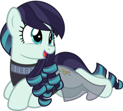 Size: 5135x4645 | Tagged: safe, artist:jhayarr23, imported from derpibooru, coloratura, earth pony, pony, absurd resolution, clothes, cute, female, happy, lying, rarabetes, simple background, solo, sweet dreams fuel, transparent background, vector