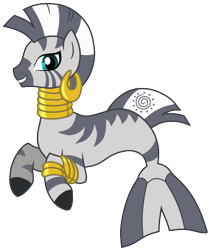 Size: 439x521 | Tagged: safe, artist:kryptid, imported from derpibooru, zecora, seapony (g4), zebra, surf and/or turf, female, seabra, seaponified, seapony zecora, side view, simple background, solo, species swap, transparent background