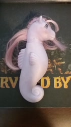 Size: 2048x1152 | Tagged: safe, imported from derpibooru, sealight, sea pony, g1, irl, photo, solo, toy