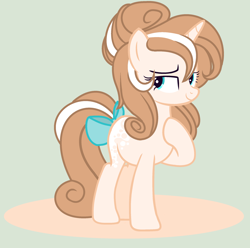 Size: 2416x2392 | Tagged: safe, artist:starfalldawn, imported from derpibooru, oc, oc only, oc:passion sweet, pony, unicorn, bow, female, high res, mare, simple background, solo, tail bow