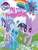 Size: 1399x1823 | Tagged: safe, imported from derpibooru, starlight glimmer, trixie, twilight sparkle, alicorn, butterfly, pony, unicorn, fly into friendship, no second prances, accessory swap, book, cape, cardboard twilight, clothes, female, flower, hat, irl, looking at you, magic, mare, merchandise, my little pony logo, official, open mouth, photo, rainbow, smiling, starlight wearing trixie's hat, toy, trio, trixie's cape, trixie's hat, twilight sparkle (alicorn)