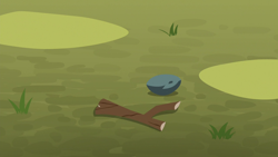 Size: 1280x720 | Tagged: safe, imported from derpibooru, screencap, boulder (pet), twiggy (pet), the maud couple, boulder (g4), no pony, object, pebble, shipping fuel, stick, twiggy