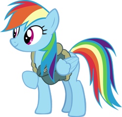 Size: 911x877 | Tagged: safe, alternate version, artist:frownfactory, imported from derpibooru, rainbow dash, pegasus, pony, top bolt, bomber jacket, clothes, female, jacket, simple background, solo, transparent background, vector