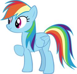 Size: 911x877 | Tagged: safe, alternate version, artist:frownfactory, imported from derpibooru, rainbow dash, pegasus, pony, top bolt, female, simple background, solo, transparent background, vector