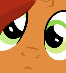 Size: 500x549 | Tagged: safe, artist:grapefruitface1, derpibooru exclusive, edit, imported from derpibooru, part of a set, stellar flare, pony, unicorn, the parent map, close up series, close-up, confused, extreme close up, extreme close-up, female, looking at you, meme, part of a series, solo, stare
