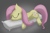 Size: 1920x1280 | Tagged: safe, artist:soctavia, imported from derpibooru, fluttershy, pegasus, pony, body pillow, cute, daaaaaaaaaaaw, dawwww, eyes closed, female, lying down, mare, shyabetes, simple background, sleeping, solo