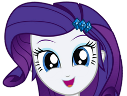 Size: 1416x1072 | Tagged: safe, artist:thebar, derpibooru exclusive, imported from derpibooru, rarity, equestria girls, cute, female, hi, looking at you, open mouth, raribetes, simple background, solo, transparent background